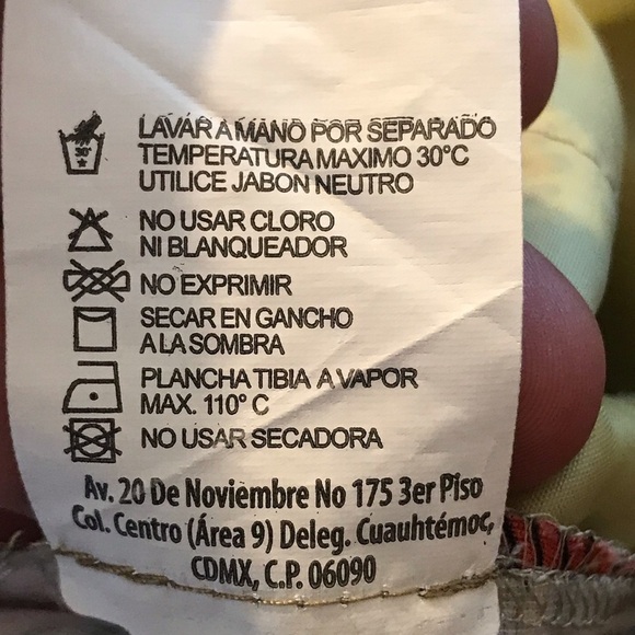 Vintage “Foley’s Boho Hippie Style Floral Cropped Trousers | Size 13/34 - Picture 13 of 13